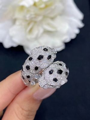 White Gold Custom Brand Jewelry Luxury Shape For Special Occasions Luxury Ring