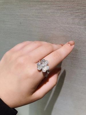 Custom Brand Flora Frivole Rings luxury jewelry designers