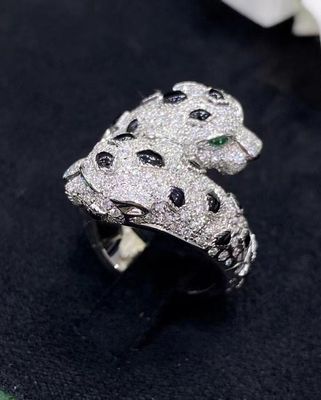 VVS Clarity 18k Gold العلامة التجارية الفاخرة المجوهرات الراقية التعبئة والتغليف الشخصي